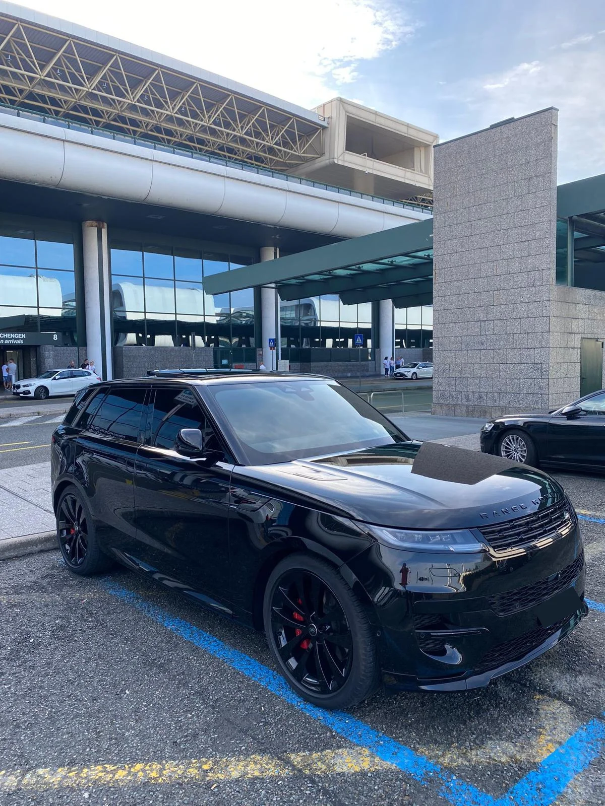 Delivery in Malpensa Airport